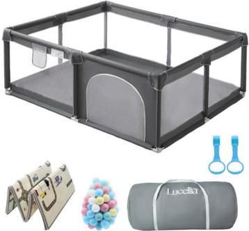 Lucellia grondbox baby incl mat en accesoires 120x160x66cm beschikbaar voor biedingen