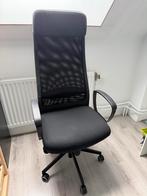 IKEA Markus bureaustoel - donkergrijs stof, Ophalen, Gebruikt, Grijs, Bureaustoel