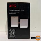 AEG Gillian Ceiling Light LED Plafondlamp 2-Lichts Zilver, Huis en Inrichting, Lampen | Plafondlampen, Ophalen of Verzenden, Nieuw