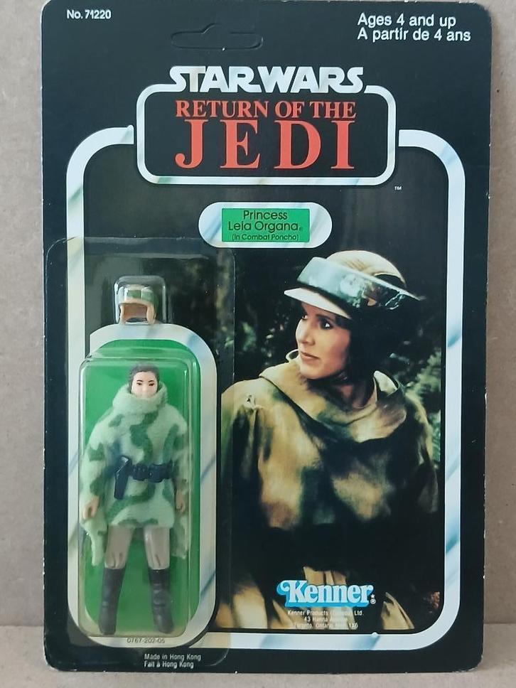 Vintage Star Wars MOC Leia combat poncho, Verzamelen, Star Wars, Nieuw, Actiefiguurtje, Ophalen of Verzenden