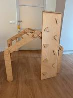 Houten klimrek pikler montessori, Ophalen, Zo goed als nieuw
