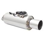 Varex Einddemper 3 inch in (geintegreerde klep), Ophalen of Verzenden, Nieuw, Universele onderdelen