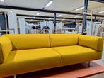 Cassina met bank( 220 cm) in stof ploegwool. (Refurbished), Driepersoons, 75 tot 100 cm, Ophalen of Verzenden, Zo goed als nieuw