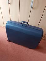 Samsonite - Hardschalen koffer - Groot - Blauw, 60 tot 70 cm, Gebruikt, Hard kunststof, Slot
