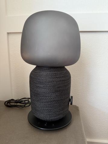 Zwarte IKEA Symfonisk Speakerlamp  + afstandsbediening beschikbaar voor biedingen