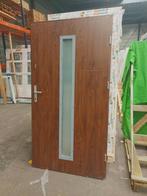 Aluminium Deur   b110 x h208 cm Hout -2194-, Niet ingevuld, Ophalen of Verzenden, Metaal, 200 tot 215 cm