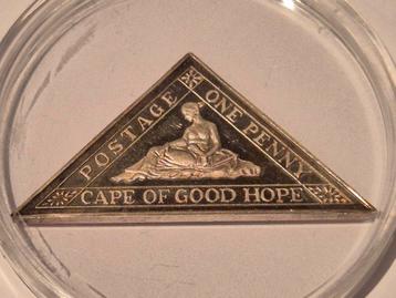 Vintage Zilverbaar. 10 gram zilver: Cape of good hope. beschikbaar voor biedingen