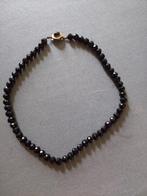 Antieke ketting met granaat stenen en goud slotje, Sieraden, Tassen en Uiterlijk, Antieke sieraden, Ophalen of Verzenden, Overige materialen