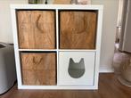Wit kattenhuisje perfect voor Ikea Kallax 33x33, Dieren en Toebehoren, Katten-accessoires, Ophalen, Zo goed als nieuw