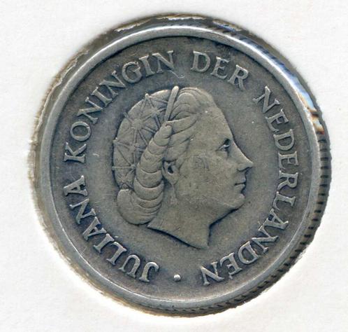 Nederlandse Antillen 1/4 Gulden 1965, Postzegels en Munten, Munten | Nederland, 1 gulden, Koningin Juliana, Verzenden