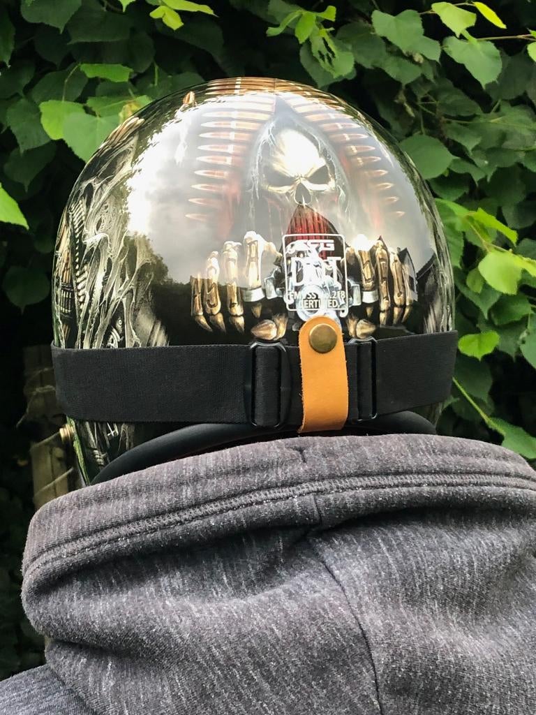 VIETNAM theme pothelm + facemask, NIEUW in de doos, Motoren, M, Rietstraat 2E, Jethelm, Kinderen