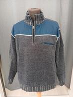 Cratex grijs/blauwe gevoerde trui maat S/M, Kleding | Heren, Ophalen of Verzenden, Zo goed als nieuw, Grijs