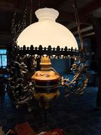 Antieke olielamp omgebouwd naar elektrisch, Antiek en Kunst, Ophalen