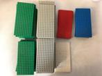 Lego dikke plaat 10x20 grijs wit blauw rood en groen, Ophalen of Verzenden, Gebruikt, Losse stenen, Lego