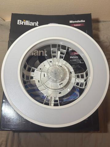 Brilliant Mondello Plafondventilator met LED beschikbaar voor biedingen