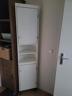 Hoekkast voor badkamer 184 x 40 cm, Ophalen of Verzenden, Gebruikt