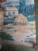 Oleografie op doek naar Paul Gauguin nabij Arles 1888, Ophalen of Verzenden