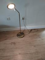 Vloerlamp leeslamp messing 1.10 meter, Ophalen, Zo goed als nieuw, Metaal, 100 tot 150 cm