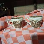 2 kopjes staffordshire, Antiek en Kunst, Ophalen of Verzenden