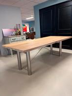 - SERA COLLECTIE - Dirty Maxx eettafel, Ophalen, Eikenhout, 50 tot 100 cm, Rechthoekig