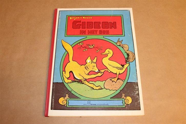 Benjamin Rabier: Gideon in het Bos — Vintage Prentenboek, Boeken, Prentenboeken en Plaatjesalbums, Gelezen, Ophalen of Verzenden