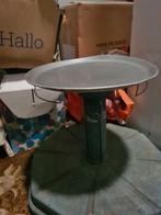 Pan op zetten met voet of als deksel gebruiken metaal, Ophalen of Verzenden, Zo goed als nieuw