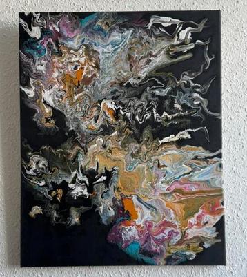 Abstract Acryl Schilderij beschikbaar voor biedingen