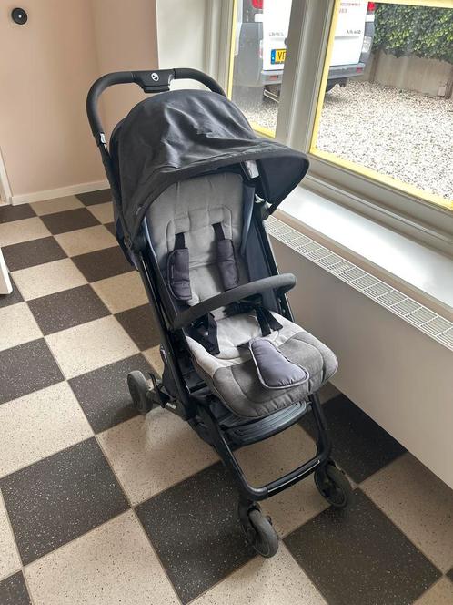 Easywalker buggy XS. Gebruikte buggy - handbagage, Kinderen en Baby's, Buggy's, Gebruikt, Overige merken, Regenhoes, Verstelbare rugleuning