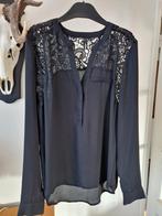 Prachtige zwarte blouse - Maat S - Ongedragen!, Zwart, Ophalen of Verzenden, Zo goed als nieuw, Eksept