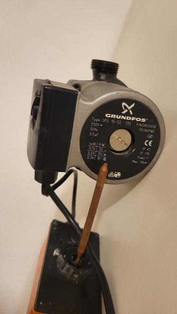Grundfos UP 15-50 130, vloerverwarmingsverdeler pomp beschikbaar voor biedingen