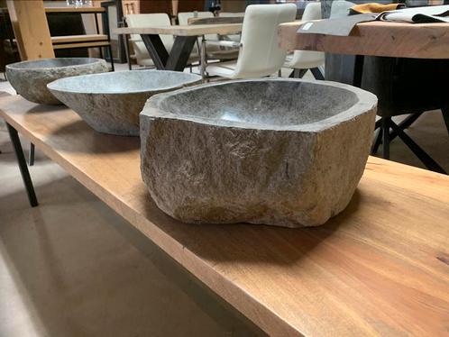 waskom / wasbak natuursteen 39,5 x 38 cm, Huis en Inrichting, Krukjes, Nieuw, Overige materialen, Ophalen