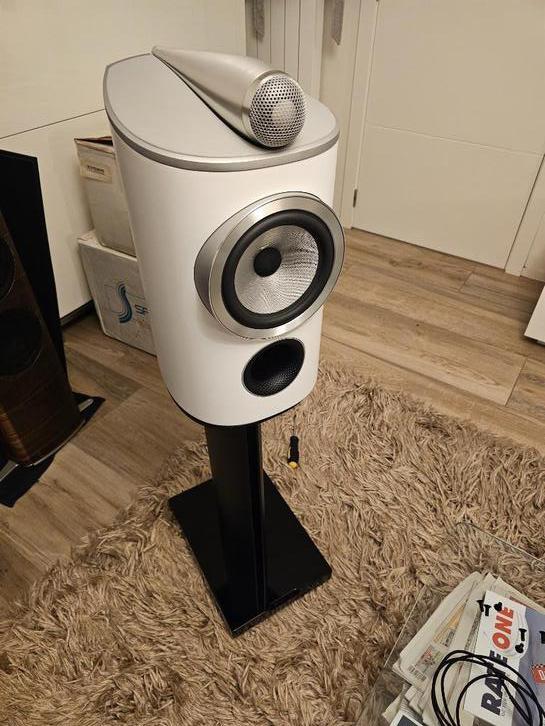 B&W 805 d4, Audio, Tv en Foto, Luidsprekers, Zo goed als nieuw, Front, Rear of Stereo speakers, 120 watt of meer, Overige merken