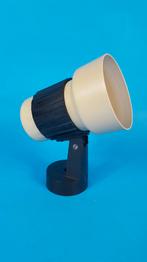 Vintage spot, wandspot of opbouwspot, beige metaal. 7C1, Tweedehands verkoop, Tweedehands verkoop, Gebruikt, Ophalen of Verzenden