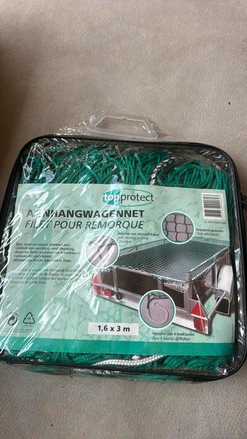 Aanhangwagennet 1,6x3m – Sterk, Elastisch & Veilig! beschikbaar voor biedingen