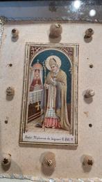 Religieuze afbeelding Sint Alphonsus de Liguori relikwie, Antiek en Kunst, Antiek | Religie, Ophalen of Verzenden