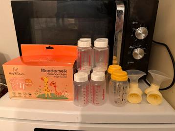 Borstvoeding set: Medela, zakjes & flesjes beschikbaar voor biedingen