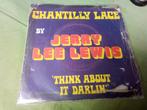 Jerry Lee Lewis.        Chantilly lace, Verzenden, Gebruikt, 7 inch, Single