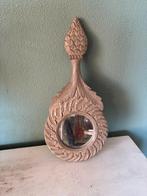 Houten Spiegel, Huis en Inrichting, Woonaccessoires | Spiegels, Ophalen of Verzenden, Rechthoekig, Minder dan 50 cm, Minder dan 100 cm