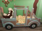Peuterbed auto incl. matras en beddengoed, Kinderen en Baby's, Kinderkamer | Bedden, Ophalen, Gebruikt, 70 tot 85 cm, Matras