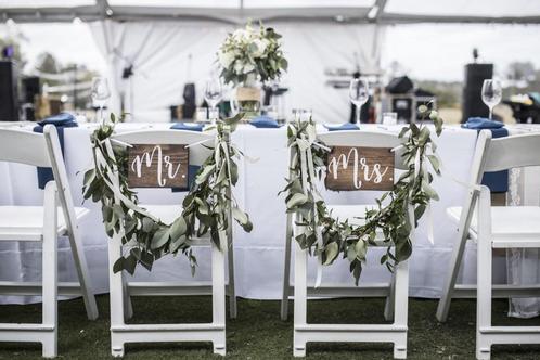 Weddingchair huren? Prachtige stoel in grote aantallen!, Hobby en Vrije tijd, Feestartikelen | Verhuur, Zo goed als nieuw, Overige