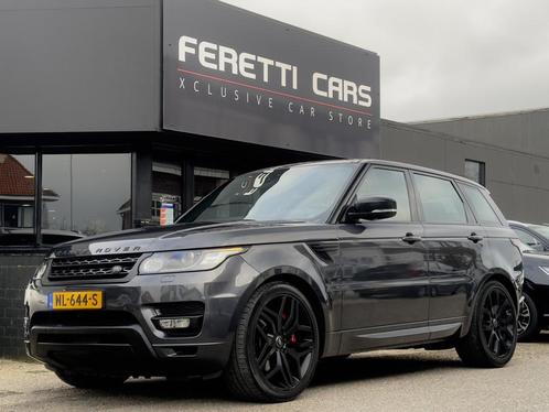 Land Rover Range Rover Sport 3.0 TDV6 AUT8 HSE PANODAK BLACK, Auto's, Land Rover, Te koop, 360° camera, 4x4, ABS, Achteruitrijcamera