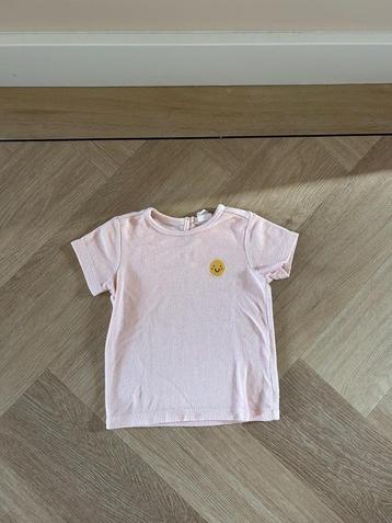 Z.g.a.n. Lichtroze shirt / top van badstof, Hema, maat 86 beschikbaar voor biedingen