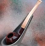 Pijp. BRUYÈRE GARANTIE.  Ca '40/'60.        13.5 cm, Ophalen, Zo goed als nieuw, (Water)pijp