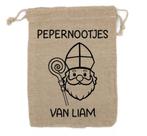 Pepernootzakje Sinterklaas te personaliseren met eigen naam, Ophalen of Verzenden, Nieuw