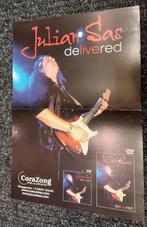 Julian Sas PROMO POSTER Delivered 2002, Verzenden, Zo goed als nieuw, Poster, Artwork of Schilderij