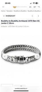 Buddha to Buddha Armband Ben XS Junior, Ophalen of Verzenden, Zo goed als nieuw, Zilver
