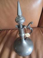 TINNEN KAN met oor en stop hoog 35 cm € 15, Ophalen of Verzenden