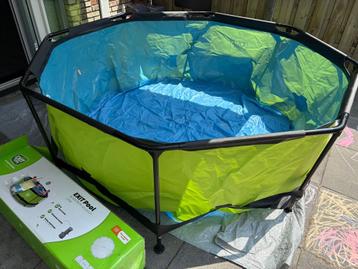 Exit Toys lime Pool zwembad rond met filterpomp 244x76 cm beschikbaar voor biedingen