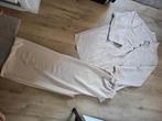 Nude twinset set / één maat / zara h&m mango stijl ️☘️, Ophalen of Verzenden, Nieuw