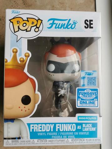 Freddy Funko Black Lantern - Limited 3000 beschikbaar voor biedingen
